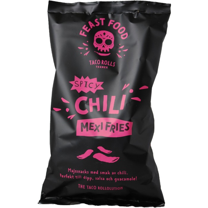 Feast Food Mexi Fries Spicy Chili 125g