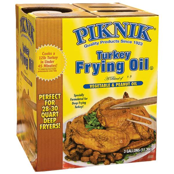 Pik-Nik 3 Gallon Peanut Oil Blend