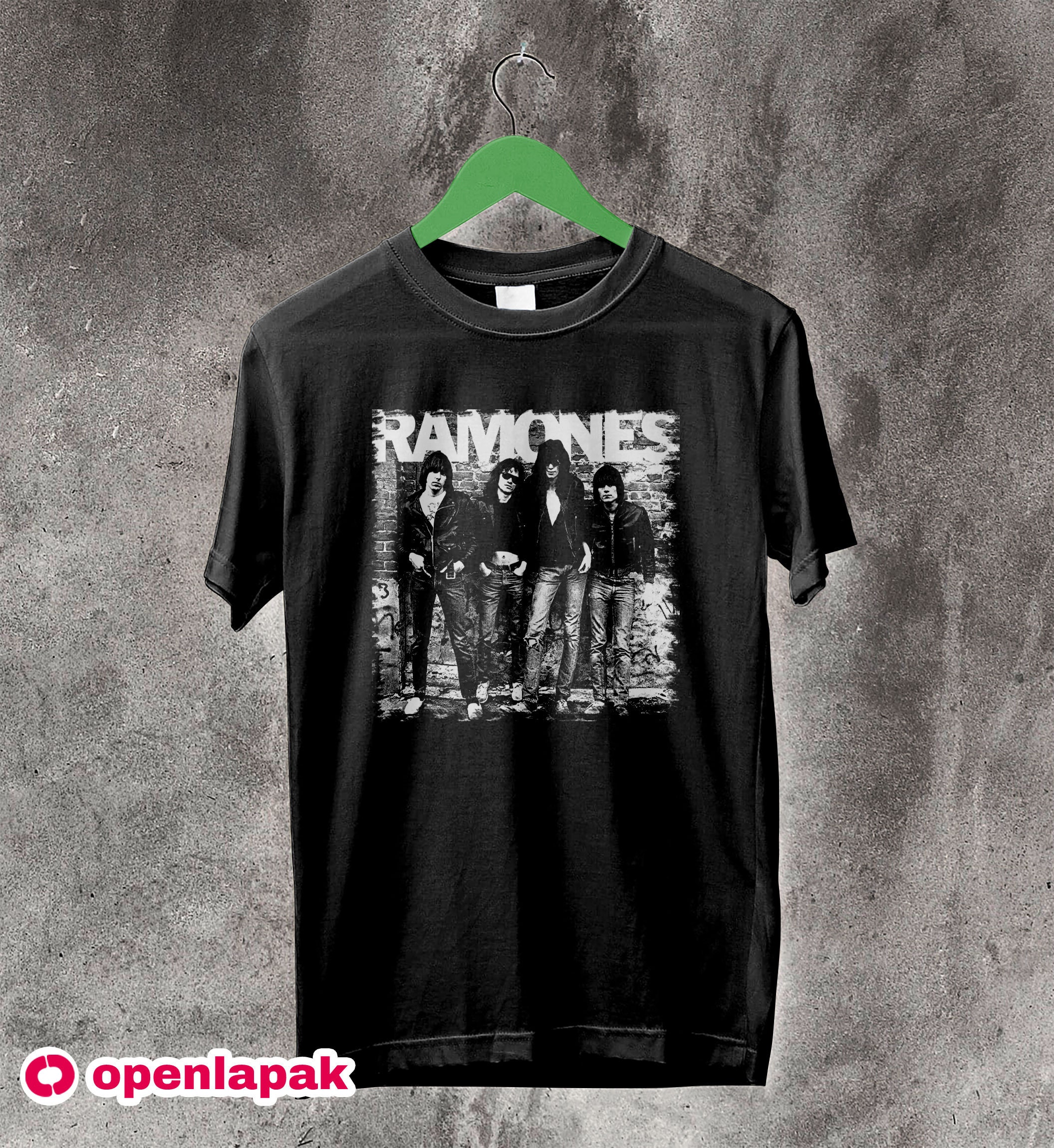 Ramones Poster T-Shirt - Shirt, Punk Rock Music Vintage Gifts
