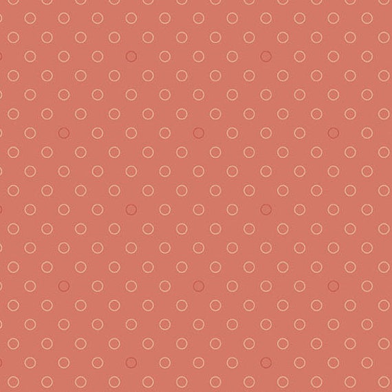 Blush Pink Cotton Blender - Spots & Dots By Edyta Sitar Of Laundry Basket Quilts Andover Fabrics A-8515-R4
