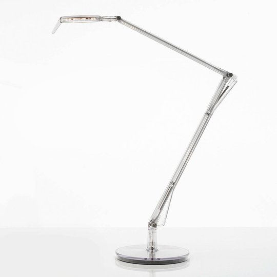 Kartell Aledin Tec -LED-pöytälamppu, läpinäkyvä