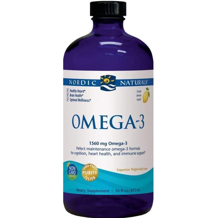 Omega-3, 1560mg Lemon - 473 ml.