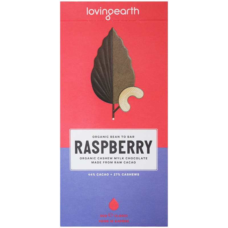 Eko Choklad Raspberry & Cashews - 69% rabatt