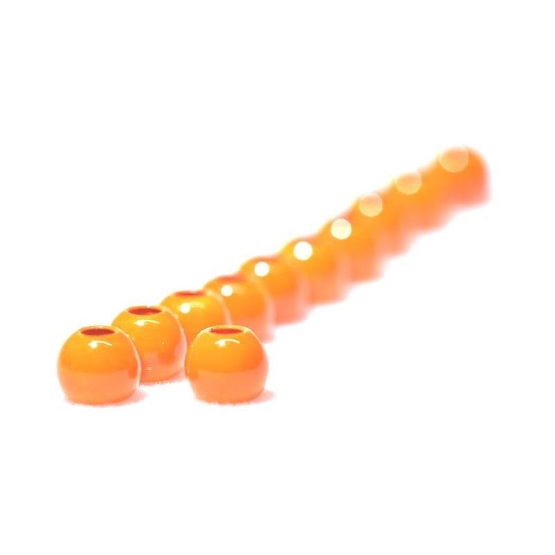 FF Brass Beads 4mm - Fl. Orange FutureFly