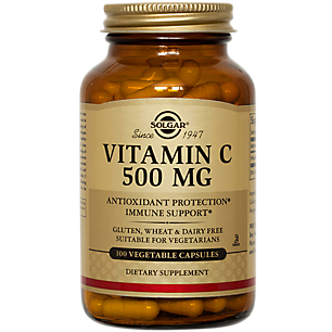 Vitamin C - 500 MG (100 Vegetarian Capsules)