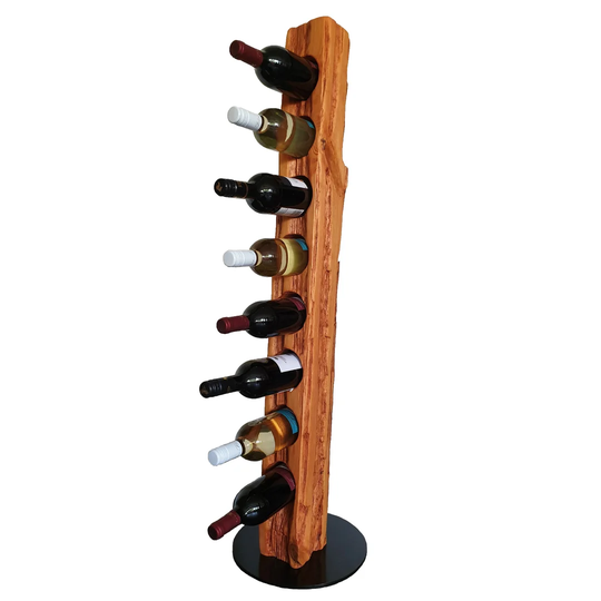 Vertical 8-Bottle Holder