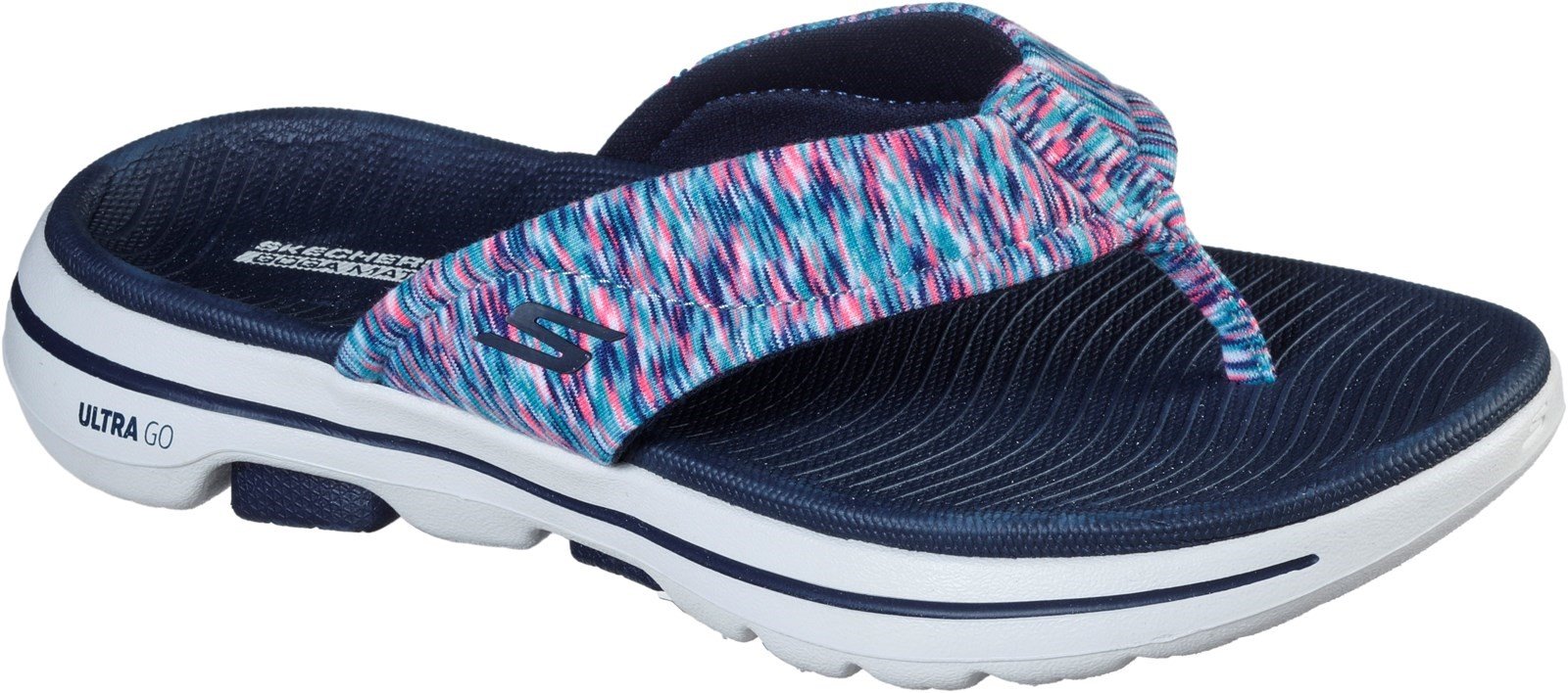 Skechers Women's Go Walk 5 Destined Sandal Various Colours 32154 - Navy 3