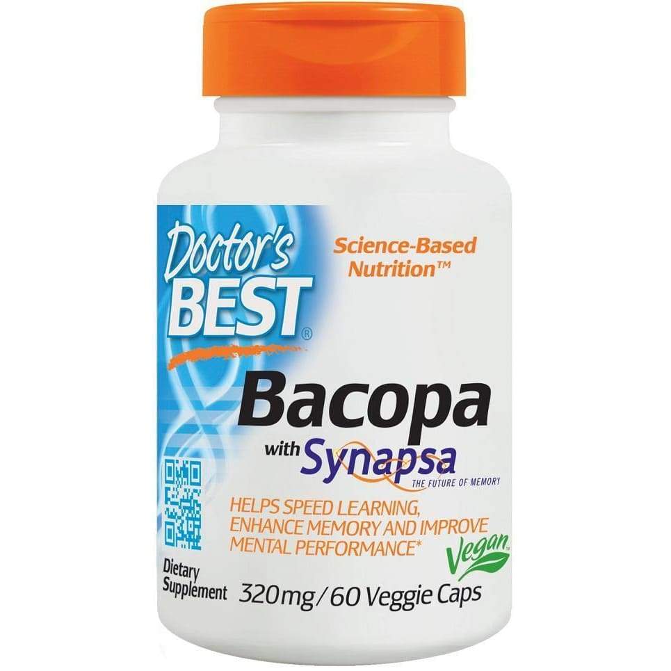 Bacopa with Synapsa, 320mg - 60 vcaps