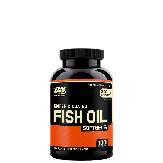 Enteric-Coated Fish Oil, 100 gels