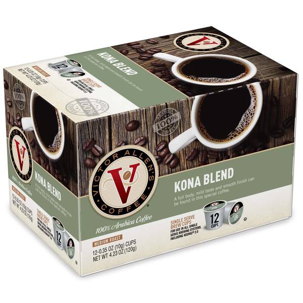 Victor Allen's Coffee 12 Count Kona Blend
