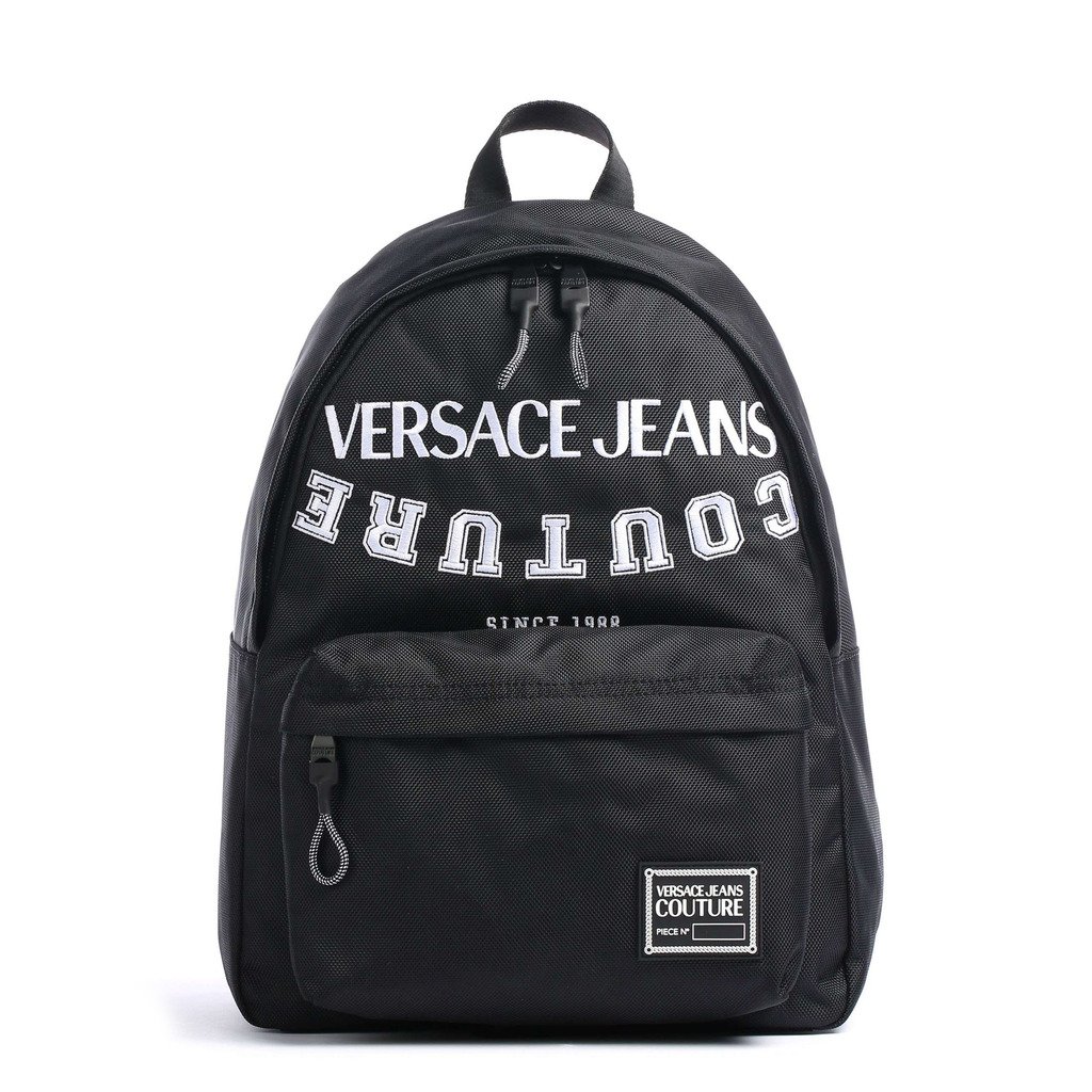 Versace Jeans Unisex Backpack Black E1YWAB30_71893 - black NOSIZE