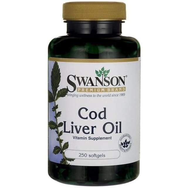 Cod Liver Oil, 350mg - 250 softgels