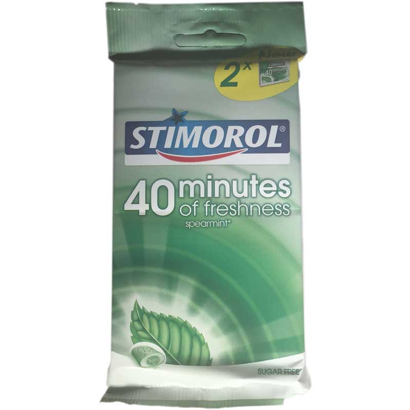 Stimorol 40 minutes Spearmint 2-Pack - 76% rabatt