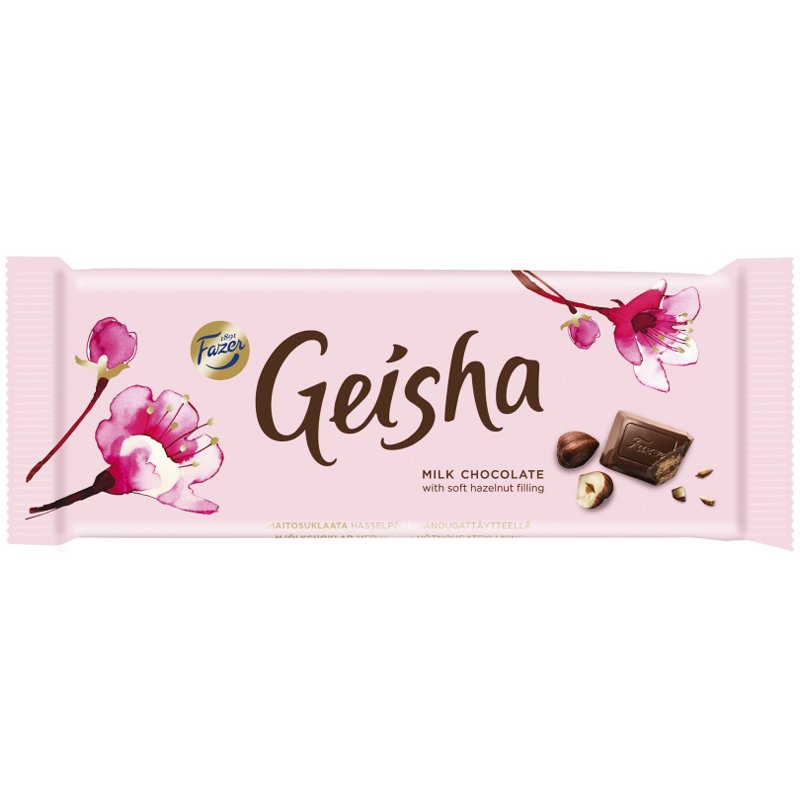 Mjölkchoklad "Geisha" 100g - 33% rabatt