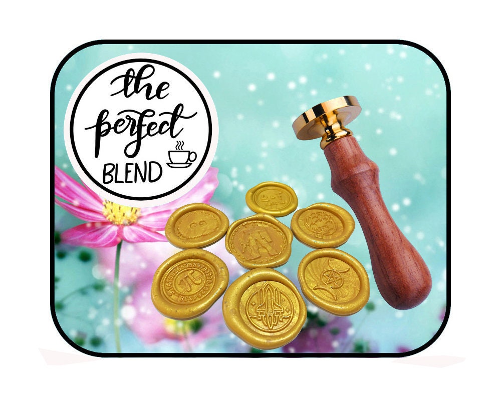 The Perfect Blend Wax Seal Stamp/Wedding Invitation Birthday Party Coffee Shop Cafe