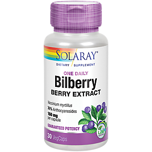 Bilberry - Guaranteed Potency - 160 MG (30 Capsules)