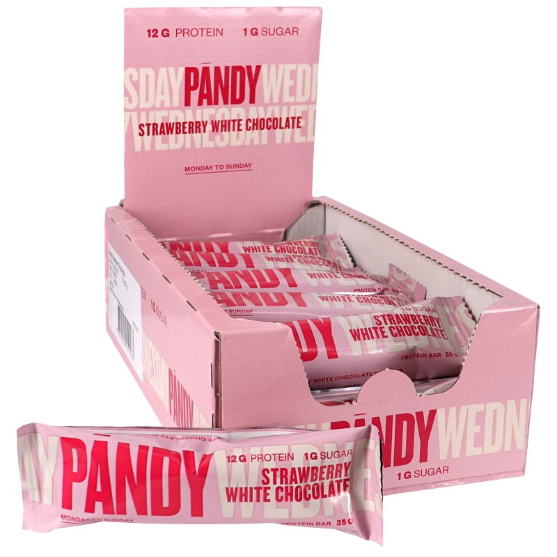 Proteinbars Strawberry White Chocolate 18-pack - 65% rabatt