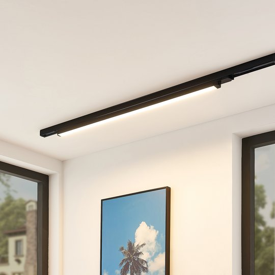 Arcchio Harlow -LED-valaisin, musta 109 cm 3 000 K