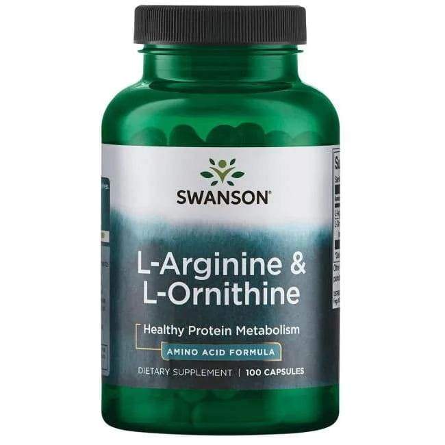 L-Arginine & L-Ornithine - 100 caps