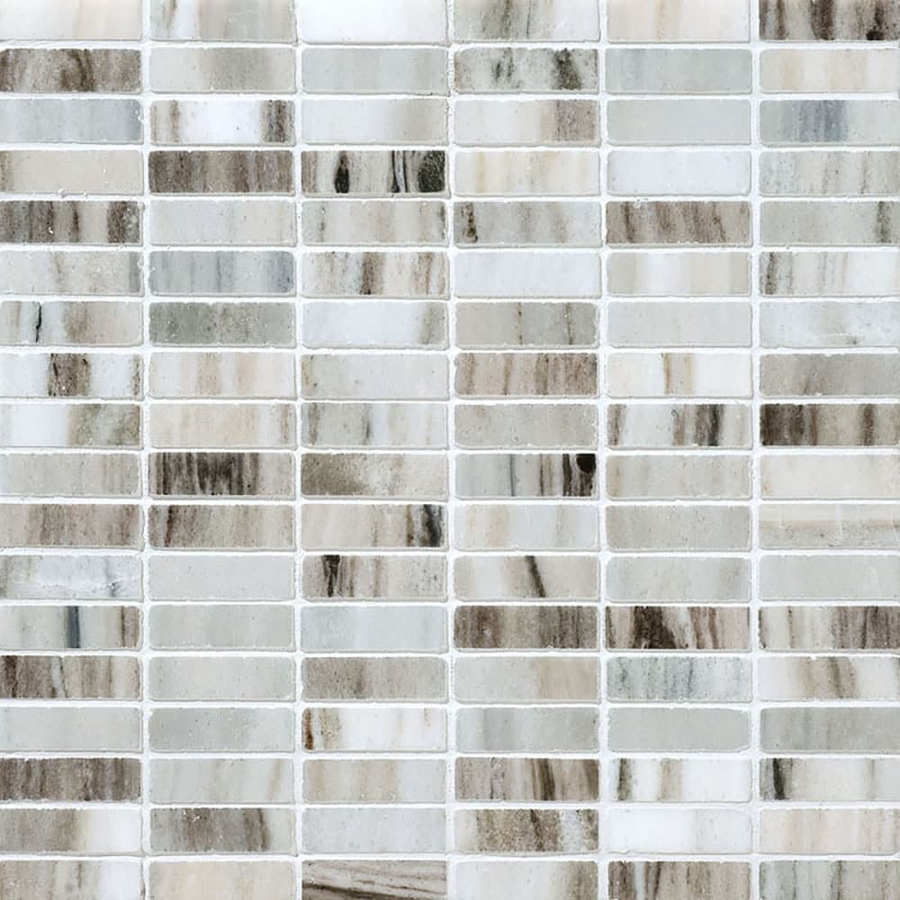 Marble Systems Skyline Honed 6-Pack Verona Blend 12-in x 12-in Honed Natural Stone Marble Scale Patterned Floor and Wall Tile | 100587
