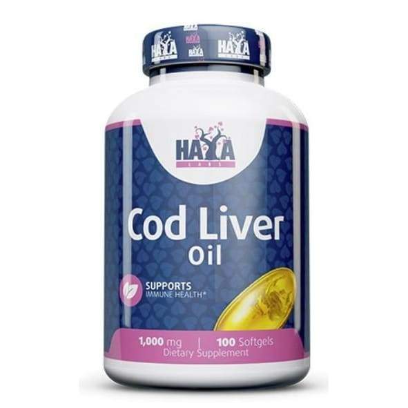 Cod Liver Oil, 1000mg - 100 softgels