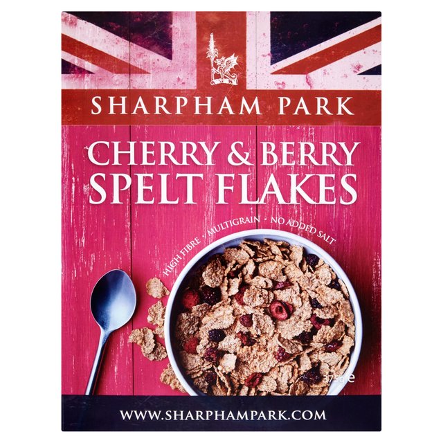 Sharpham Park Cherry & Berry Spelt Flakes