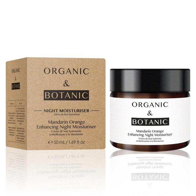 Organic & Botanic Repairing Night Moisturiser, Mandarin Orange
