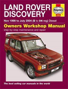 Haynes Reparationshandbok, Land Rover Discovery Diesel, Universal