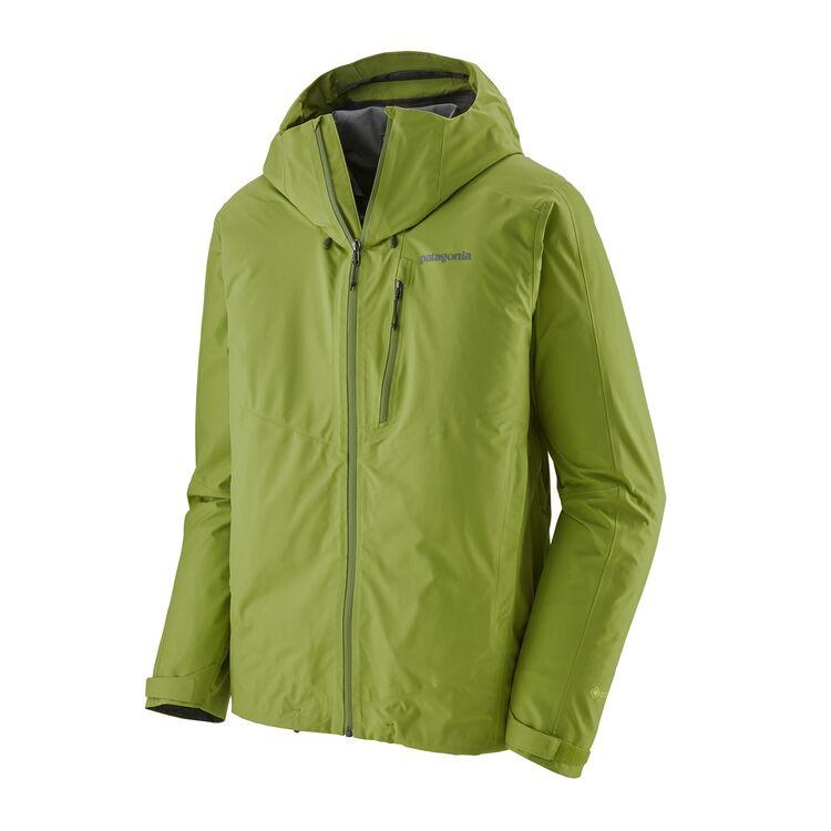 Patagonia Men's Calcite Shell Jacket - Gore-Tex - 100% Recycled Polyester, Supply Green / S