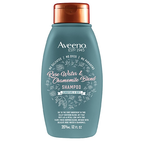 Aveeno Rose Water And Chamomile Blend Shampoo - 12.0 fl oz