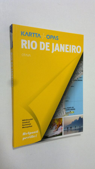 Osta Rio de Janeiro : kartta + opas : nähtävyydet, ostokset, ravintolat,  menopaikat netistä