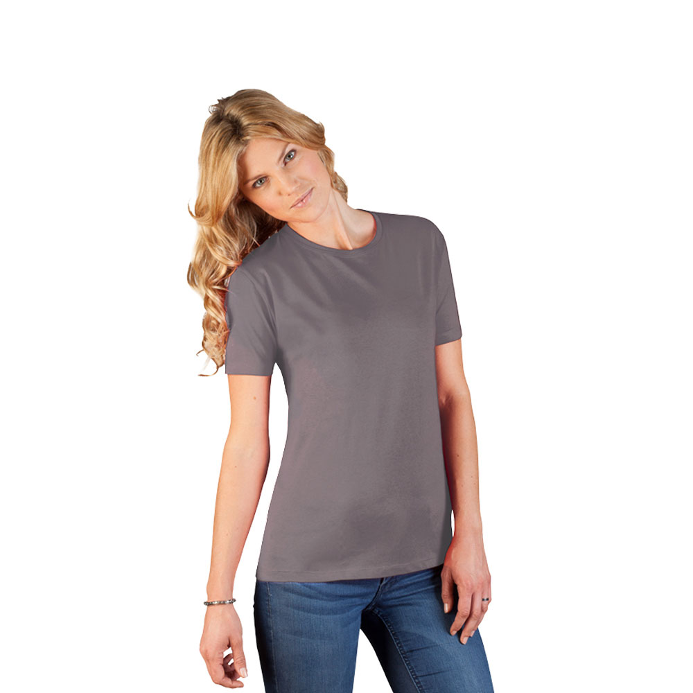 Premium T-Shirt Damen SALE, Hellgrau, XL