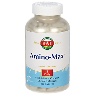 Amino-Max - MultiMineral Complex with Chelated Minerals (250 Tablets)