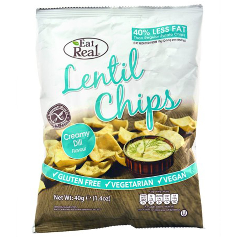 Lins-chips "Creamy Dill" 40g - 17% rabatt