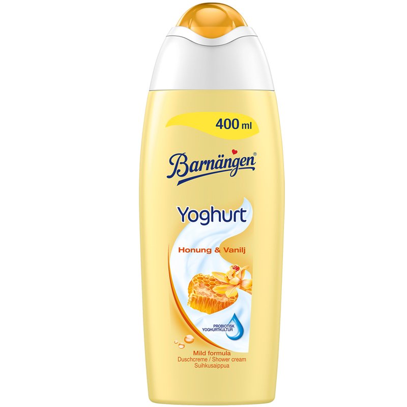 Duschkräm Yoghurt, Honung & Vanilj - 28% rabatt