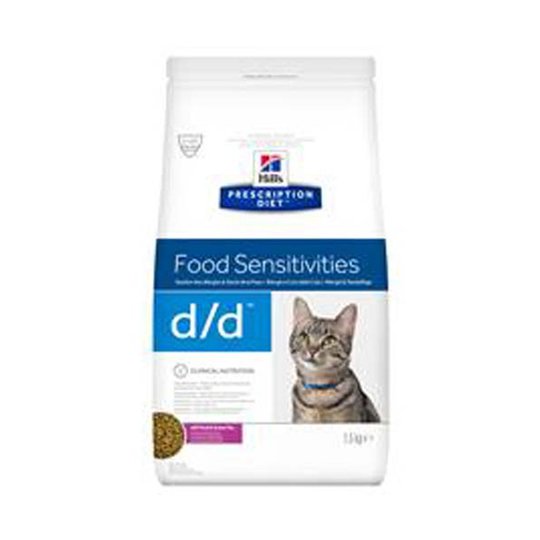 Hill’s Prescription Diet Feline d/d Food Sensitivities Duck & Green Peas 1,5 kg