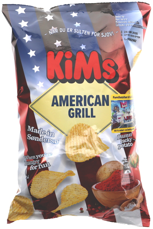 Chips American Grill - 25% rabatt