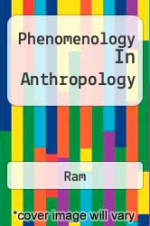 Phenomenology In Anthropology