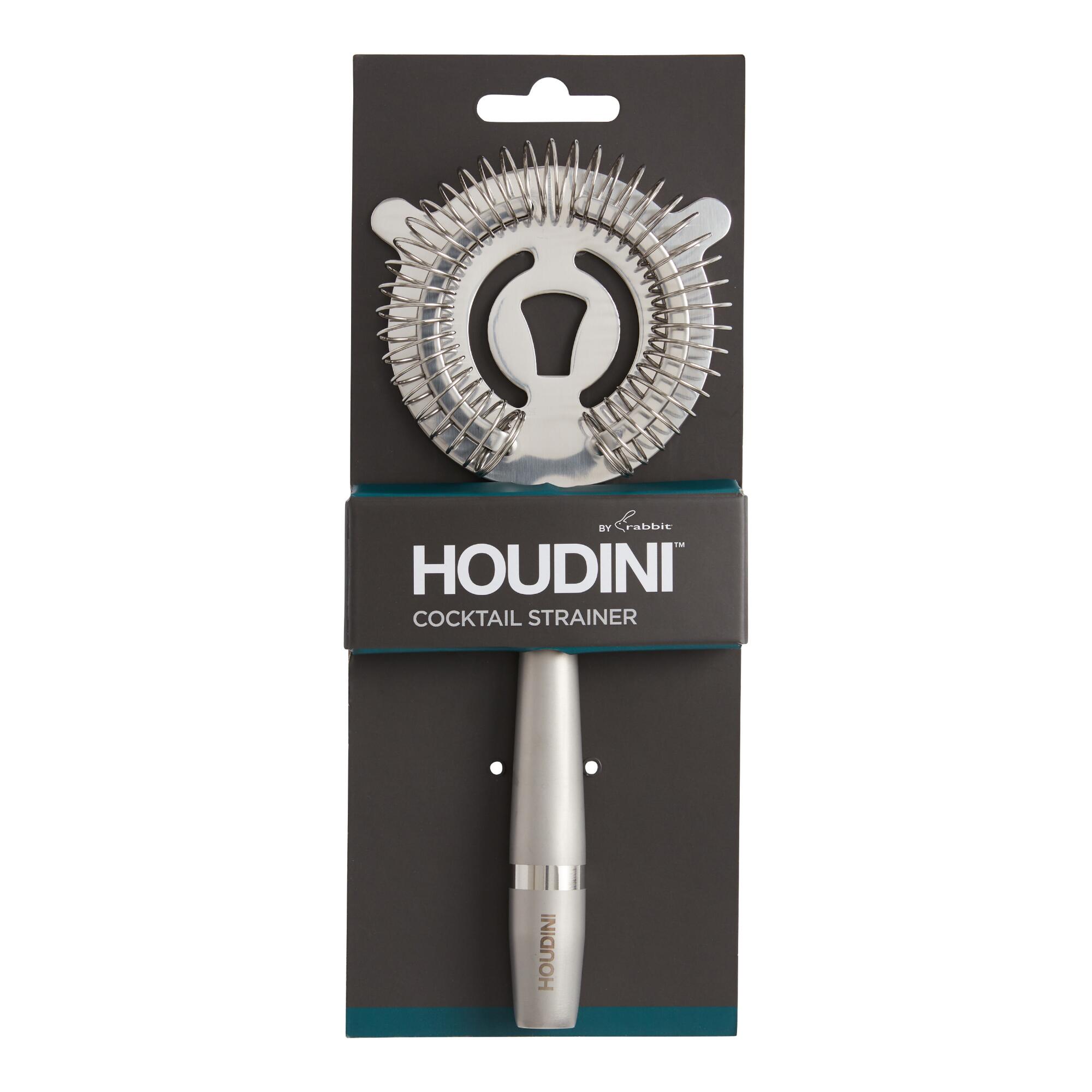 Houdini Stainless Steel Cocktail Strainer by World Market