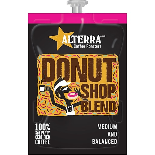 FLAVIA ALTERRA Donut Shop Blend Coffee Freshpacks, 100/Carton (MDRA200)