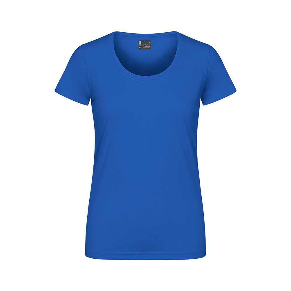 EXCD T-Shirt Plus Size Damen, Kobaltblau, XXXL