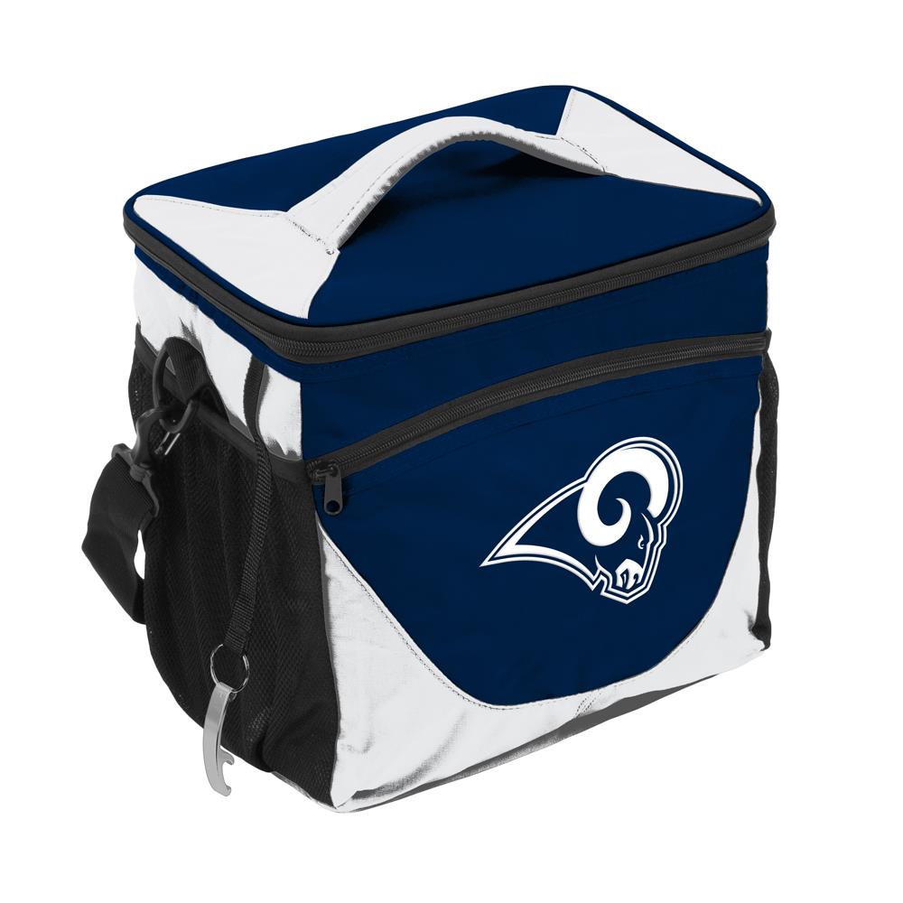 Logo Brands Los Angeles Rams 2-Gallon Polyester Personal Cooler in Blue | 629-63-1