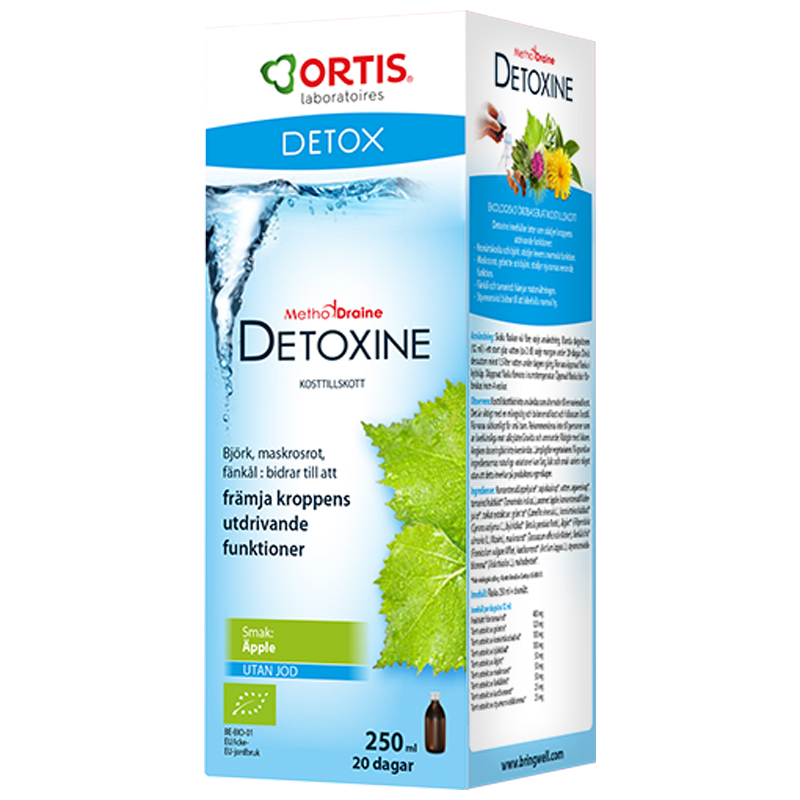 Kosttillskott "Detoxine Äpple" 250ml - 80% rabatt