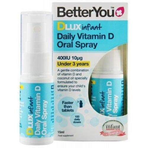 DLux Infant Daily Vitamin D Oral Spray - 15 ml.