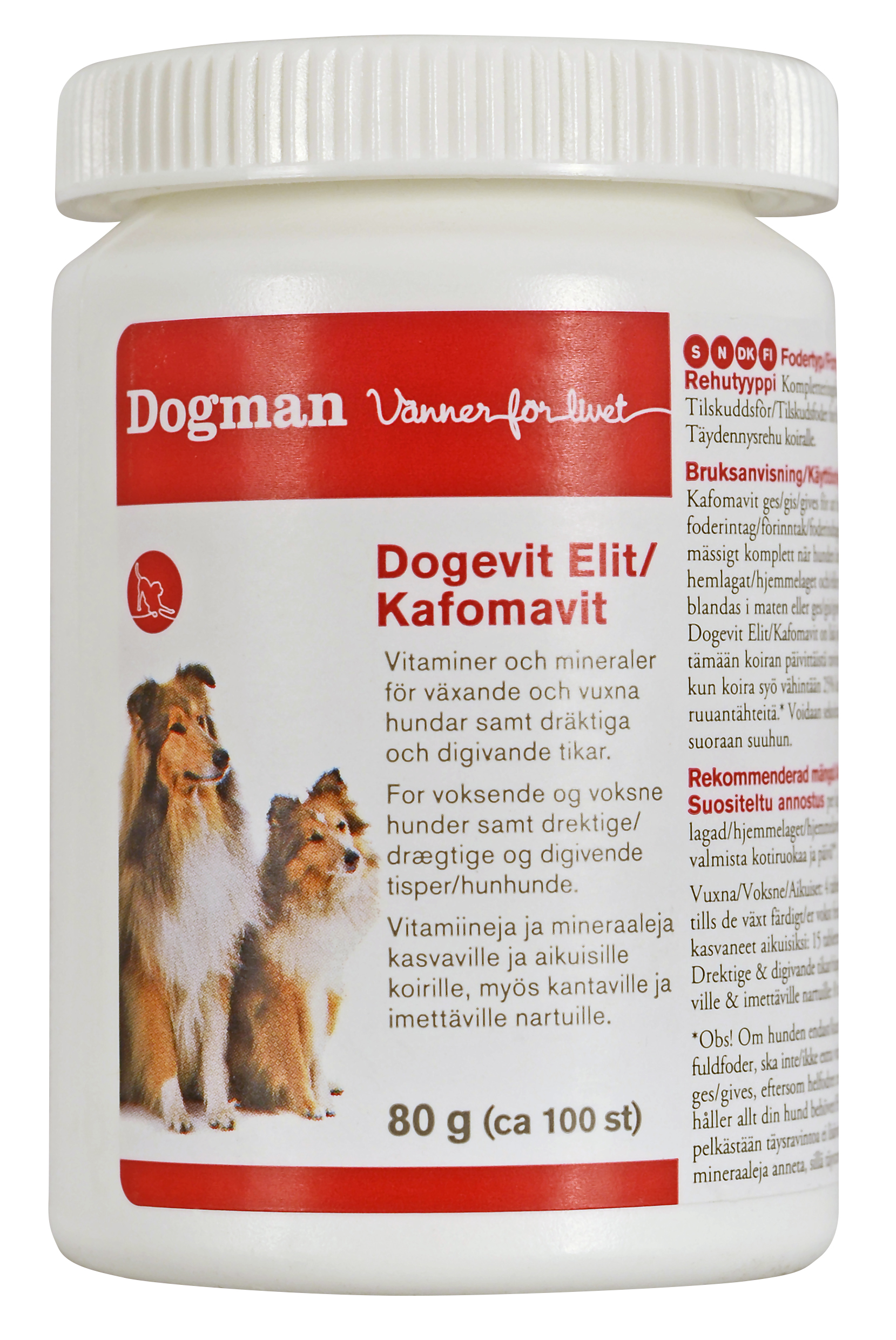 Dogman Dogevit Elit Kafomavit 100st