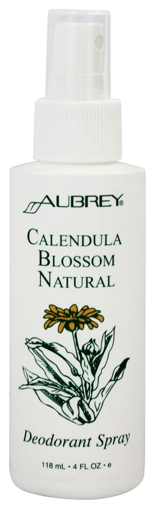 Aubrey Organics - Calendula Blossom Natural Deodorant Spray - 4 fl. oz.
