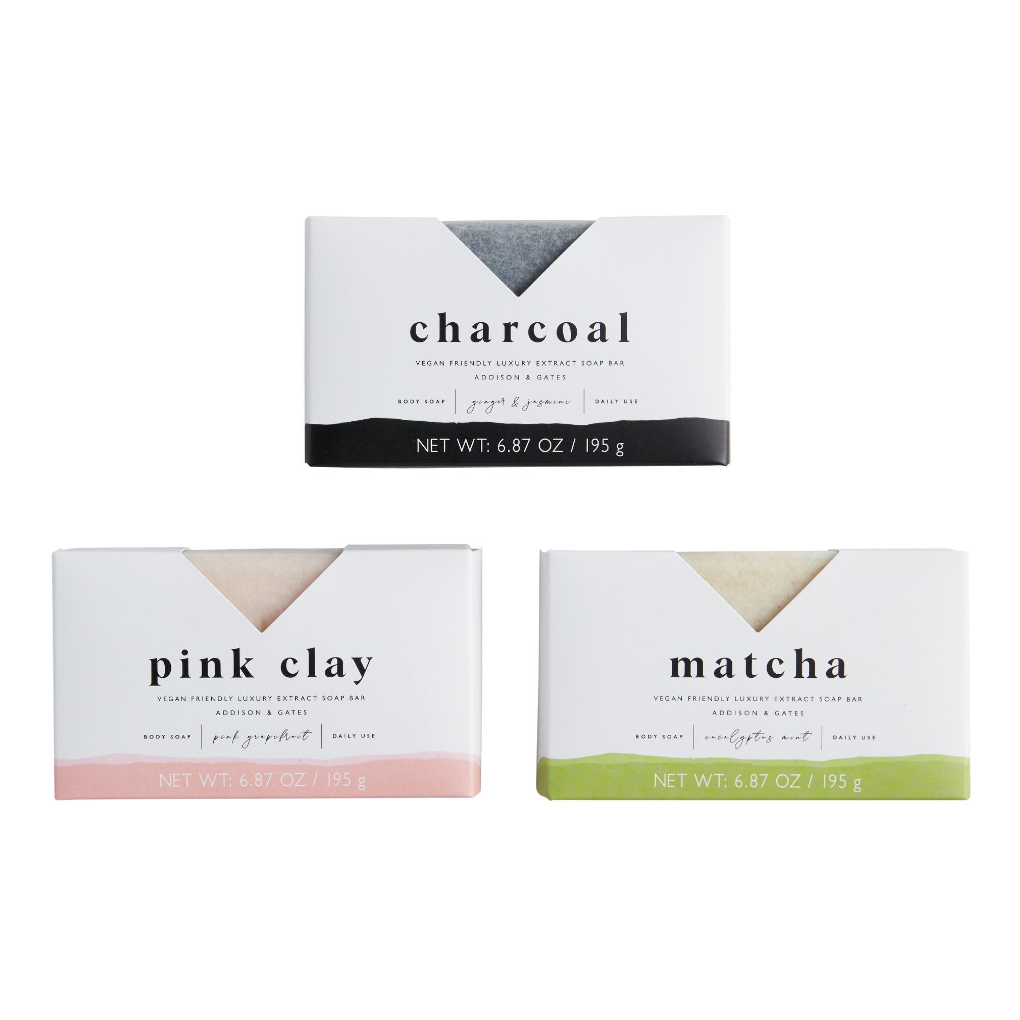 A&G Clean Triangle Extract Bar Soap: Pink - Paper by World Market