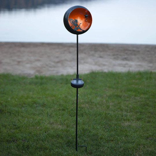 Aurinkokäyttöinen Fairytale-LED-valaisin, oranssi
