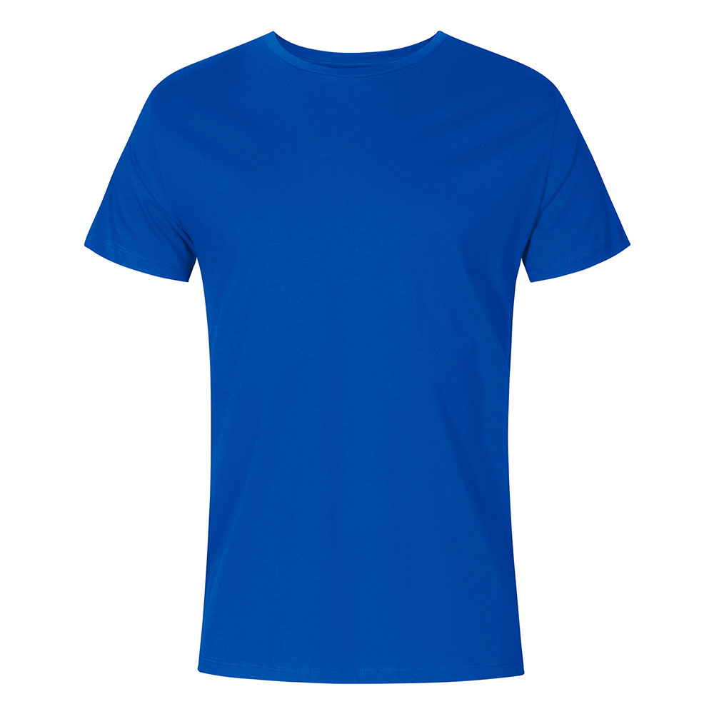 X.O Rundhals T-Shirt Plus Size Herren, Azurblau, XXXL
