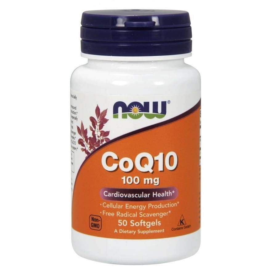 CoQ10, 100mg - 50 softgels